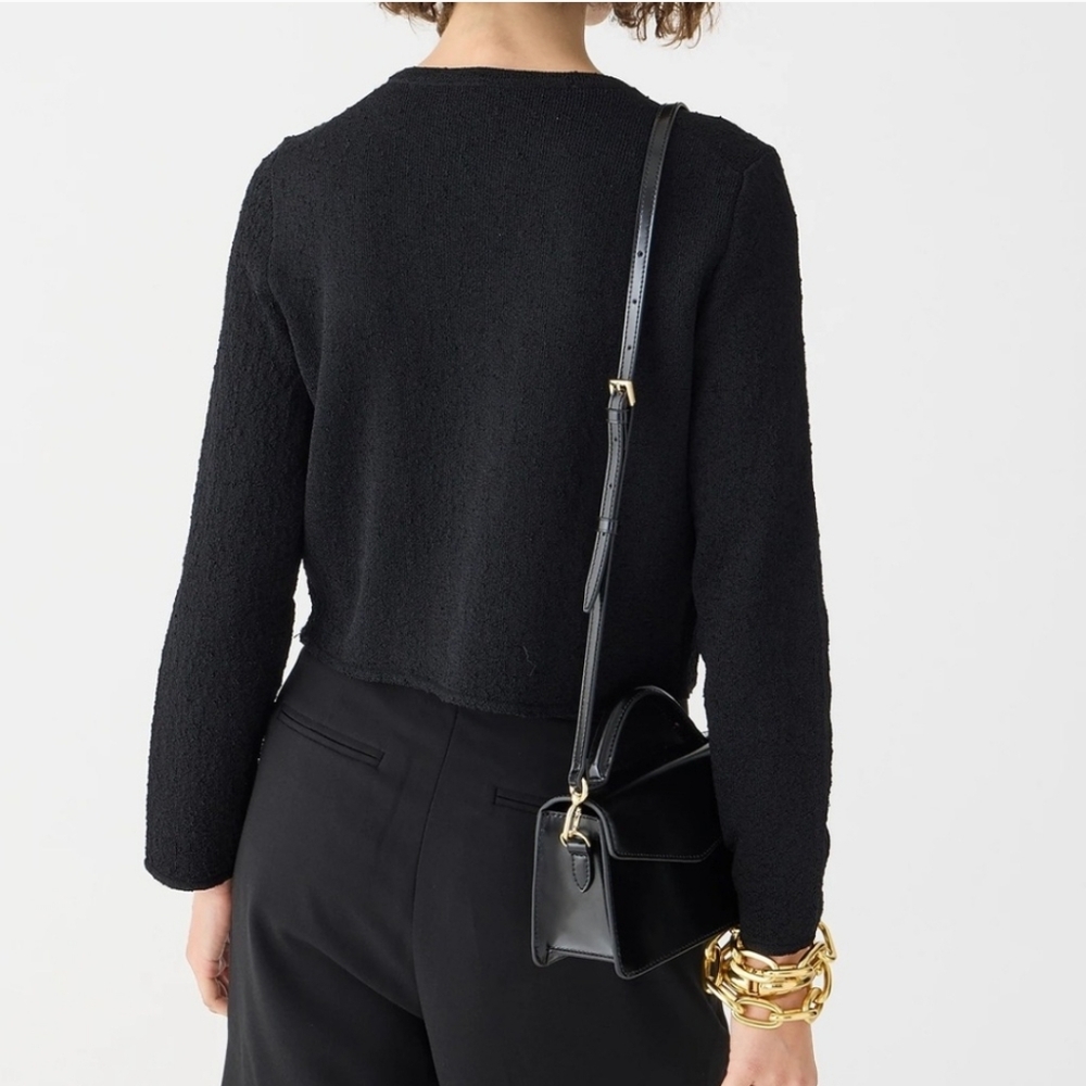 J.Crew Cropped Lady Jacket in Textured Boucle - Picture 3 of 6